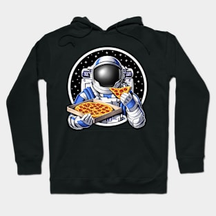 Space Astronaut Eating Pizza Hoodie